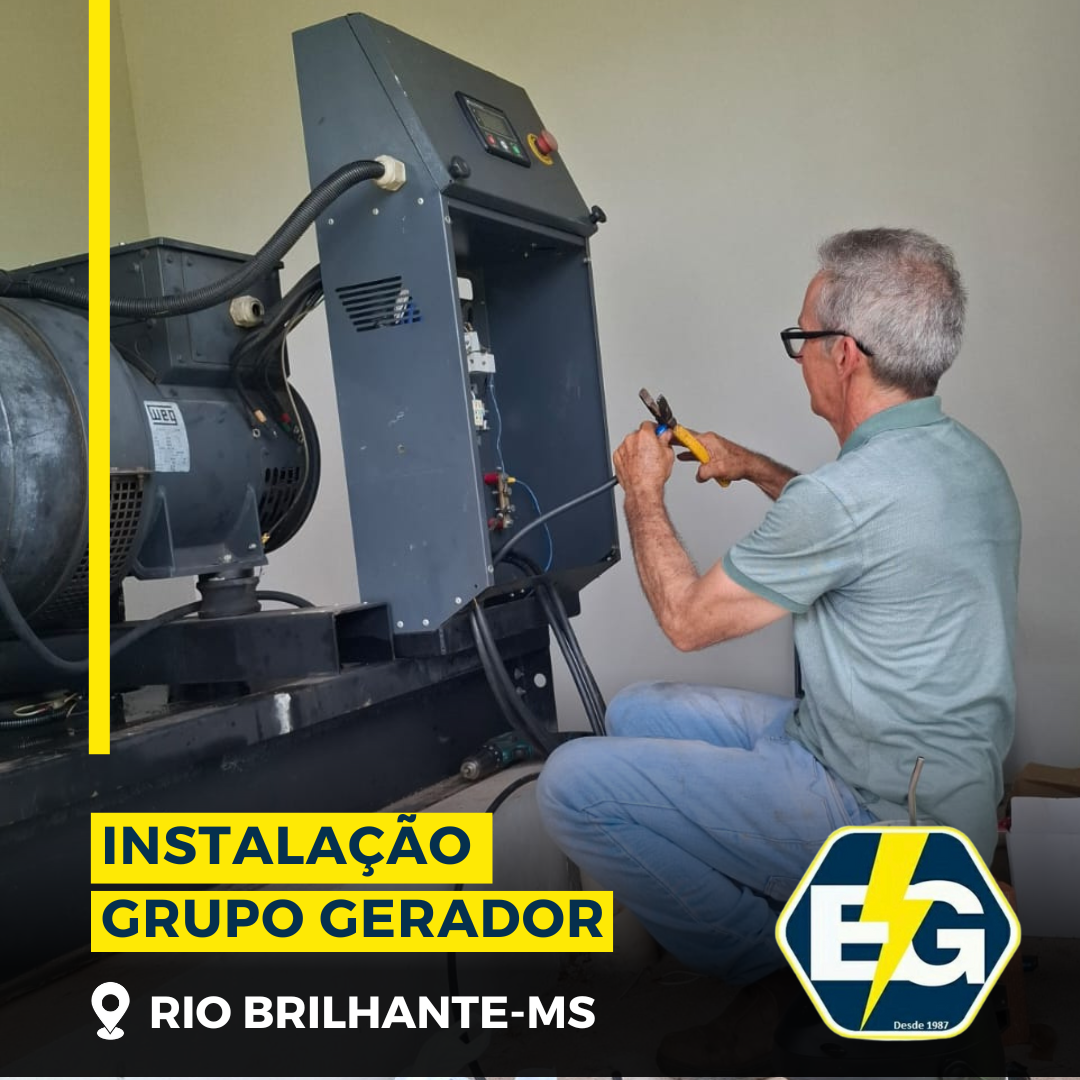 Assistência técnica em gerador
