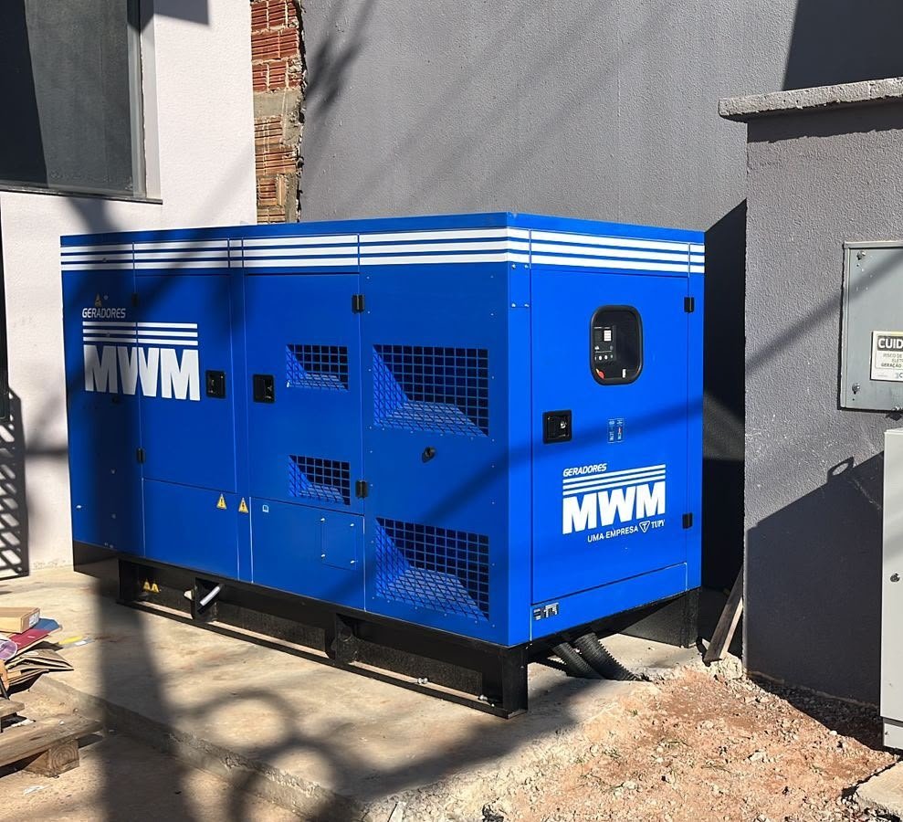 Gerador MWM entregue ao cliente